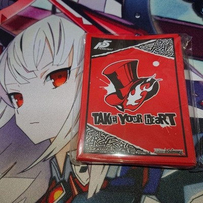 Bushiroad Persona 5 Gold Silber Campaign Sleeve Supply 55 Stück ungeöffnet