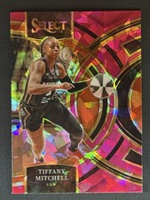 2024 Panini Select WNBA Pink Ice Prizm #189 Premier Level Tiffany Mitchell Sun