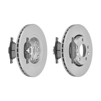 f.becker Bremsscheiben Ø280MM + BremsbelÄGe Vorne FÜR Renault Laguna III