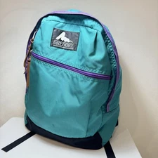 Gregory Vhtf Color  Backpack Day Bag Old Logo Silver Tag Made In Usa Y2K Men Rar