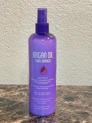 ARGAN OIL FROM MOROCCO LEAVE -IN CONDITIONER SPRAY W,COCONUT OIL&SHEA,13.5FLOZ