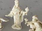 Vintage Mid Century 1960's Ivory Plastic Nativity Depose Italy Rare — photo 5