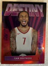 2023-24 Topps Chrome - 2/5🔥🔥🔥Destiny RED Cam Whitmore Rookie Rare SSP