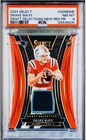 2024 Panini Select Drake Maye RC Draft Selection Memo Red Prizm PSA 8 Non Auto