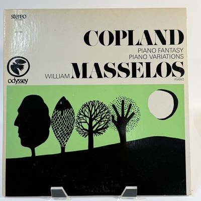 COPLAND Piano Fantasy & Variations / Odyssey 32 16 0040 LP / William Masselos