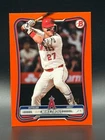 2026 Bowman Orange Paper MIKE TROUT 01/25 Card #100