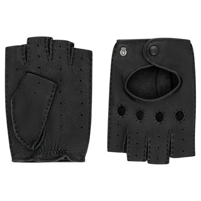 Roeckl Cartagena  Autofahrer Herren Black Lederhandschuhe Schwarz