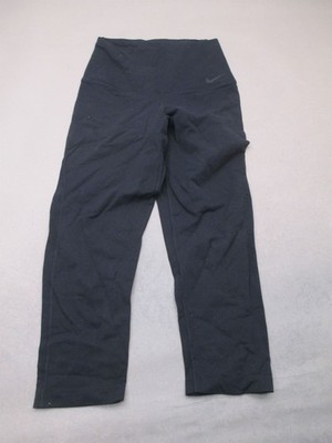 Nike Size S Womens Black Compression Stretch Pull On Athletic Sport Capri 421