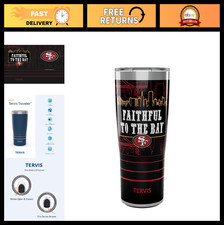Insulated 20oz Travel Tumbler - Triple Walled, Keeps Drinks Hot Cold, NFL Styl
