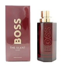 Boss The Scent ELIXIR PARFUM Intense Spray 3.3 oz./100 ml. for Men, Sealed Box