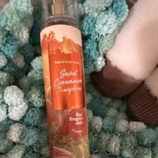 Bath Body Works Sweet Cinnamon Pumpkin Fine Fragrance Mist 8 fl oz Pumpkin