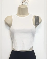 Women’s 2 Pack White Tiny Tank Top Size S  - Wild Fable