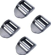 Ladder Lock Buckle Slider Zinc Alloy Adjustable Strap Buckles for Backpack 1-1/2