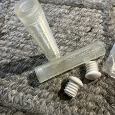 VINTAGE CANNONDALE CODA Lizard Clear Bicycle Grips (NOS)
