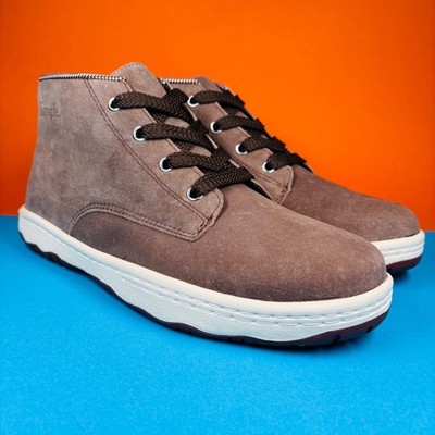 Einfache Barney Chukka Boots - UK9 - graues Wildleder - neu mit Mängeln