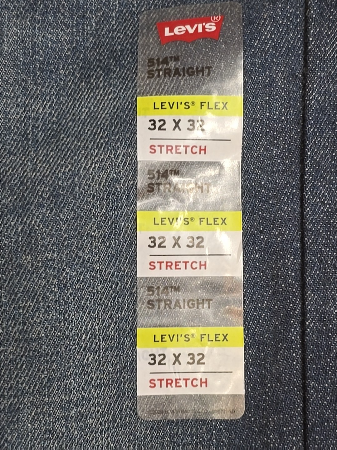 Levi's Men's 514 Jeans ($27 OFF) Size 32 X 32 NEW Ret $69.50