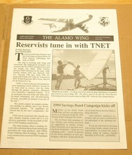 USAF publication 433d Airlift Wing The Alamo Wing June 1994