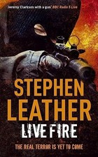 LIVE FIRE (The 6th Spider Shepherd Thriller) by Leather, Stephen Paperback Book