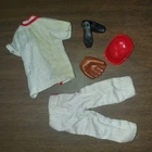Vintage Mattel Barbie #792 Ken Play Ball Baseball Outfit