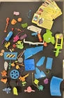 Vintage TMNT Accessory Lot and file card Playmates