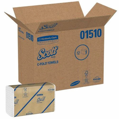 #ad #ad Paper Towel Scott C Fold 10 1 8 X 13 3 20 Inch Count of 2400 By Kimberly Clark $106.08