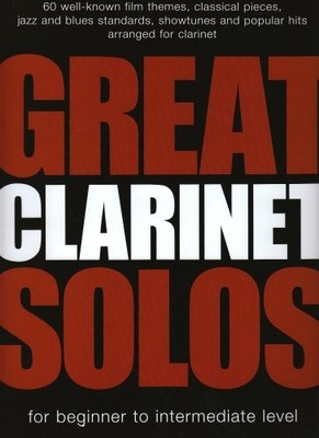 Great Clarinet Solos Clt by Various Paperback Book The Fast Free Shipping
