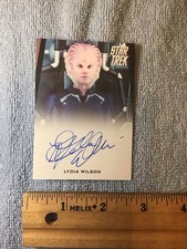 Star Trek Beyond Autograph Trading Card Lydia Wilson As Kalara Rittenhouse