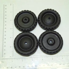 Structo Set/4 Reproduction Real Rubber 2.5" Replacement Tire Toy Part STP-021-4