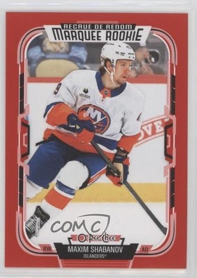 2025-26 O-Pee-Chee Marquee Rookies Red Border Maxim Shabanov #591 e6j