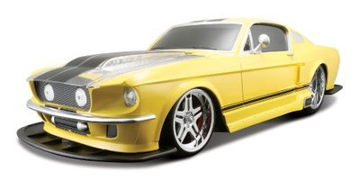 maisto 1967 ford mustang gt remote control car