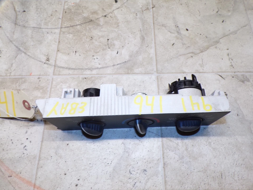 07-07 2001-2007 CHEVY EXPRESS 1500 2500 3500 CALEFACCIÓN AIRE ACONDICIONADO CONTROL DE TEMPERATURA Foto 2 de 4