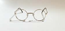 Vintage COTTET Eyeglasses 106 Round GOLD Made In USA NEW 