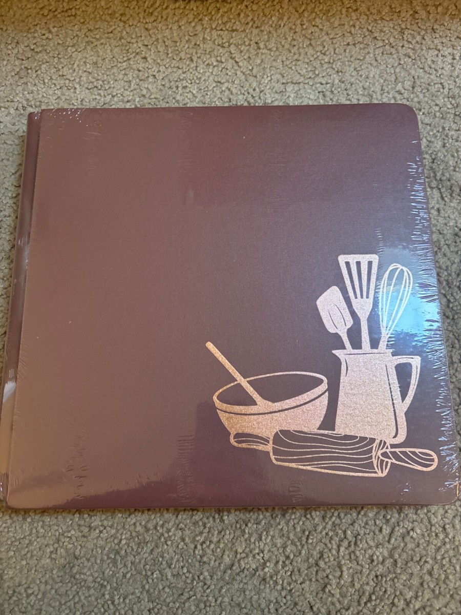 Creative Memories 12x12 Burgundy Cookie Exchange Album Cover