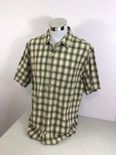 Horny Toad Plaid Shirt Button Front Mens XL - Picture 5 of 8