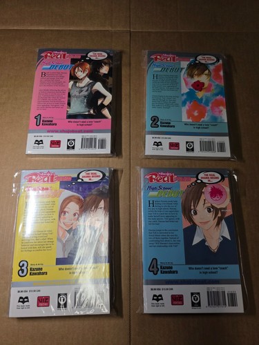 high school debut vol 1 - 4 by kazune kawahara manga english - Picture 2 of 2