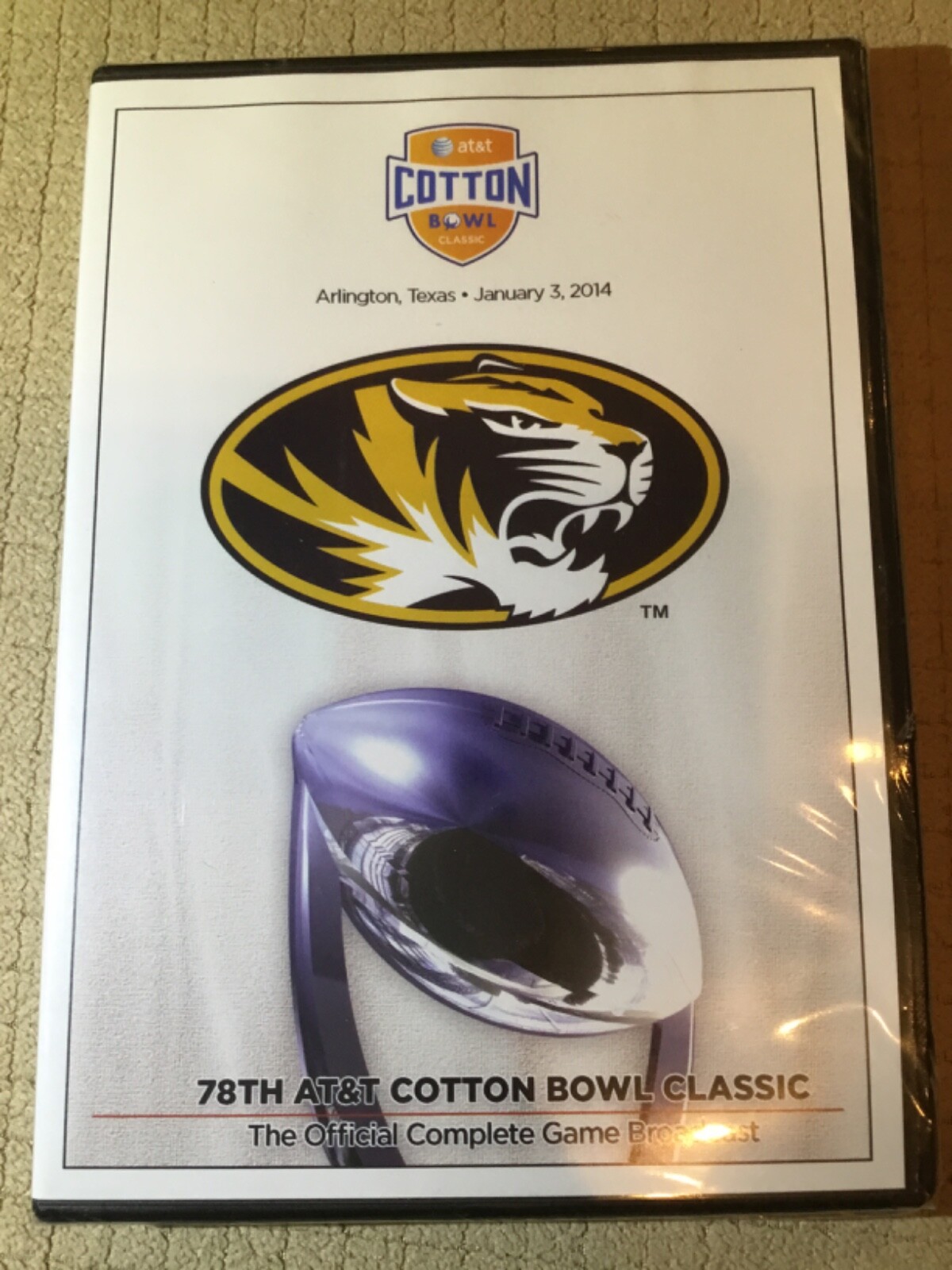 2014 AT&T Cotton Bowl Championship Game DVD