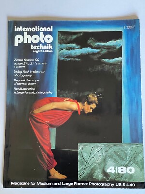 International Photo Technik Magazine, 4/1980, Medium & Large Format Photography