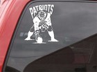 New England Patriots Minuteman Throwback Decal Vinyl Truck Car Window Sticker