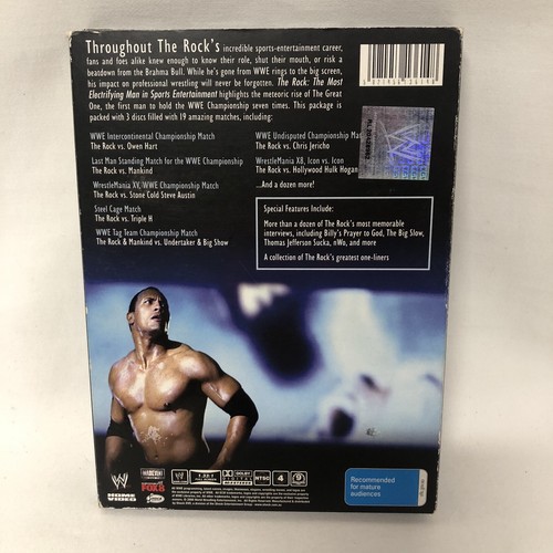 Breaking the Code Chris Jericho/ The Rock/ NWO/ Macho Man WWE DVD Bundle Lot AUS - Picture 8 of 24