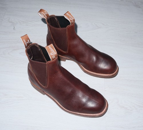 R.M. WILLIAMS Mens Leather Gardener 