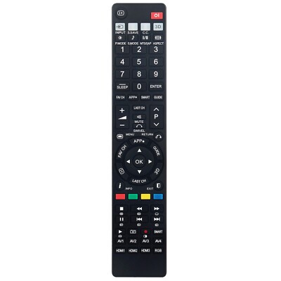Replace Remote for Hitachi TV P50H401 P42H401 P50A402 P50T501 LE55S606 50VX915