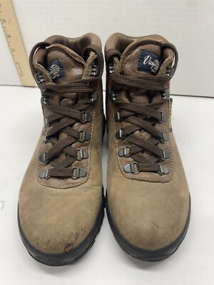 Vasque Sundowner Skywalk Gore-Tex Boots Womens Cowhide Brown Hiking 7931 Sz 6.5M