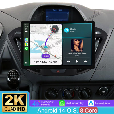 13.1''2K Autoradio 4+64GB Für Ford Transit Tourneo Custom 2012-21 Navi FM CarPlay