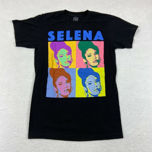 Selena Shirt Mens Small Pop Art Graphic 