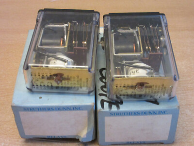 (2) Struthers Dunn Relay B255BXBP 120v-60CY - New unused