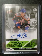 JOHN TAVERES Upper Deck UD Toronto Sports Expo PRIORITY SIGNINGS 3 / 35