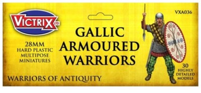 Victrix 28mm Antike Gallic Armoured Warriors