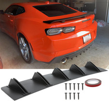 Für Chevrolet Camaro Heck Diffusor Lippe Stoßstange Hinten Heckspoiler 5-Fins