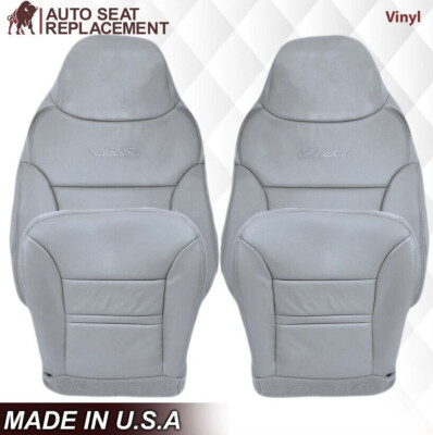 2000 2001 Ford Excursion Limited XLT Vinyl Replacement Seat Covers in Gray