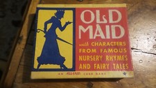 Antique OLD MAID CARD GAME Nursery Rhymes and Fairy Tales